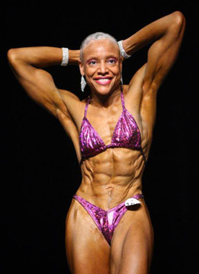 Lady lesbian bodybuilders