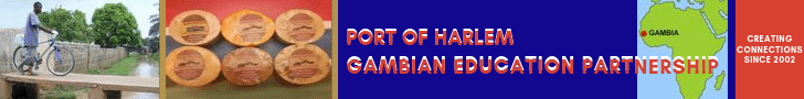 port of harlem gambian education partnership