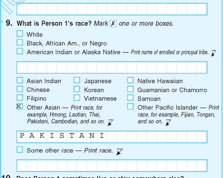 2010 census form