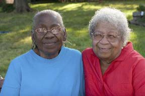 black senior females