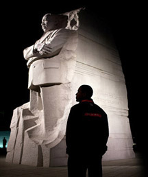 obama at mlk memorial