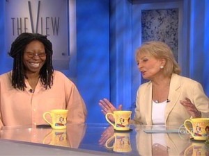 barbara walters and whoopi goldberg