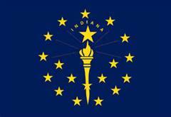 indiana state flag