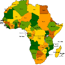 map of africa