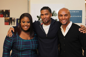 michael walton,  raven goodwin, and kenny lattimore 