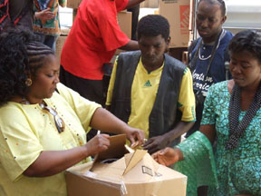 tina thompson in gambia