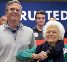 jeb and barbara bush