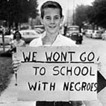 no negros in school