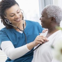 doctor with patient