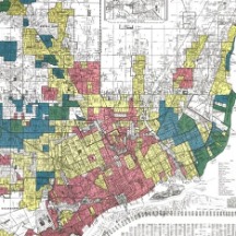 Detroit redline map