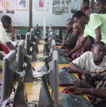 nigerian computer cafe